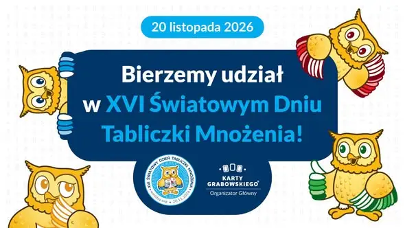 Szkoła dołącza do Światowego Dnia Tabliczki Mnożenia – matematyczne wyzwanie już w listopadzie