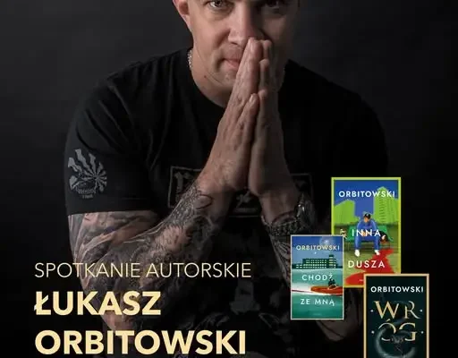 Łukasz Orbitowski spotka się z czytelnikami w Bytomiu. Listopadowe spotkanie autorskie