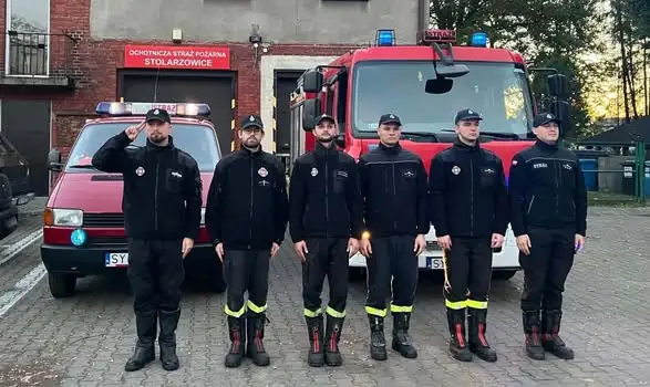 Bytomscy strażacy oddali hołd kolegom z Niska, którzy zginęli podczas akcji