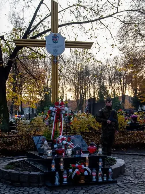 Bytom: uroczystości upamiętniające obrońców Lwowa i ofiary OUN-UPA